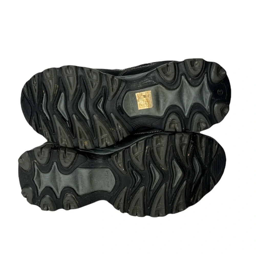 Skechers Men's 12 After Burn Memory Fit 50125EWW Black Running Shoes Sneakers - Picture 9 of 10